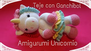 Unicornio // Teje con GanchiBol // Tutorial paso a paso