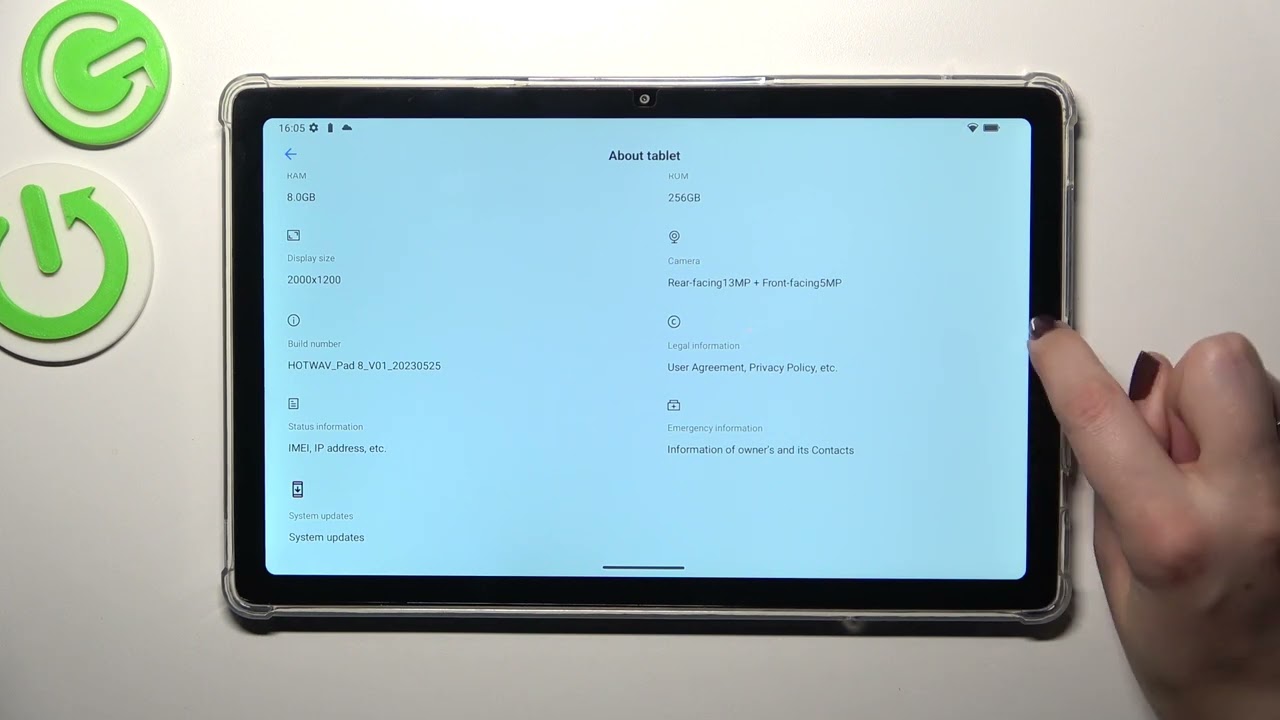 How to Enable Automatic System Updates on HOTWAV Pad 8