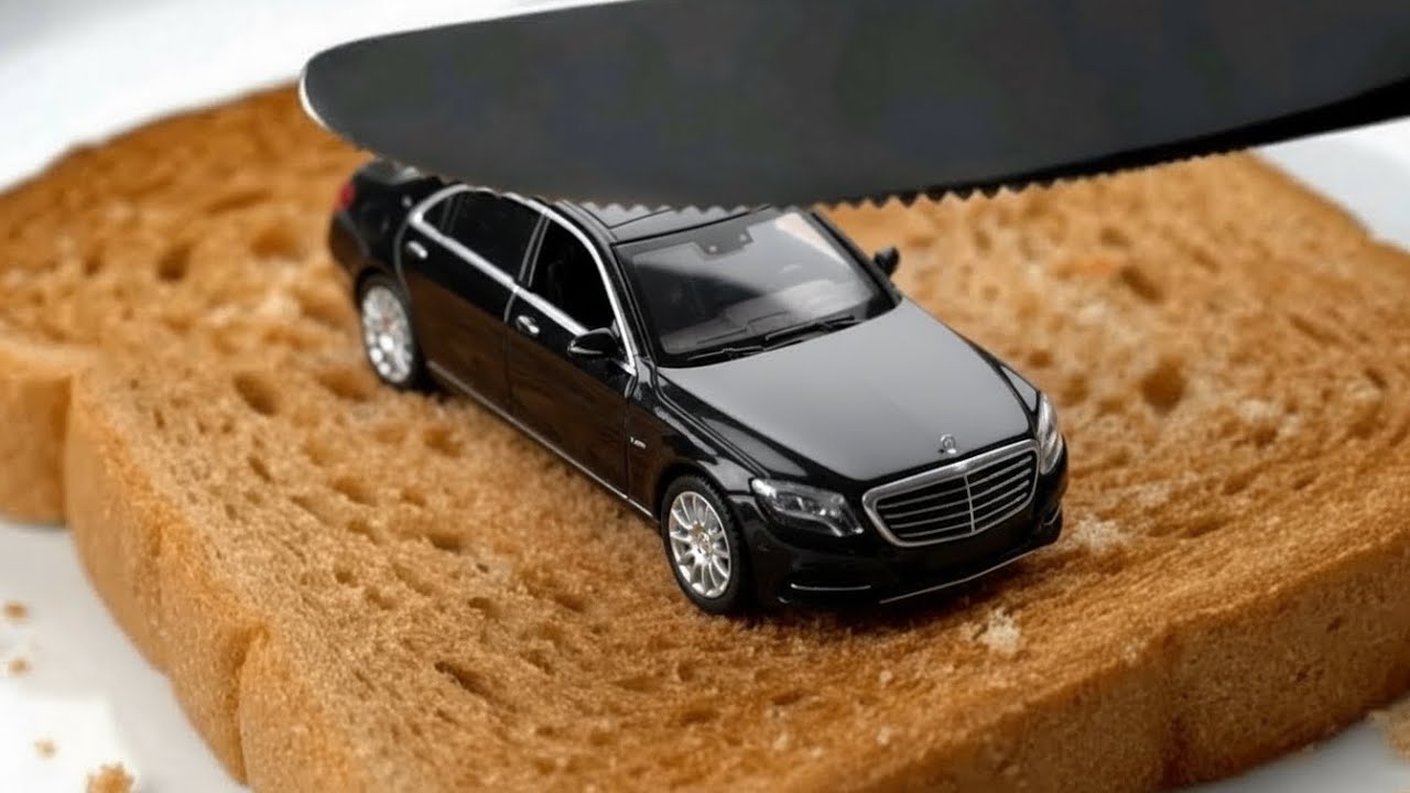 “Cutting Luxury on Toast 🍞 | Oddly Satisfying Food Art”