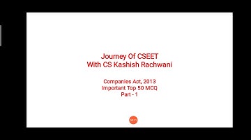 #csworld #icsi #csentrancetest #CSEET           Logical Reasoning || Comapnies ACT 2013 mcq|| Part-1