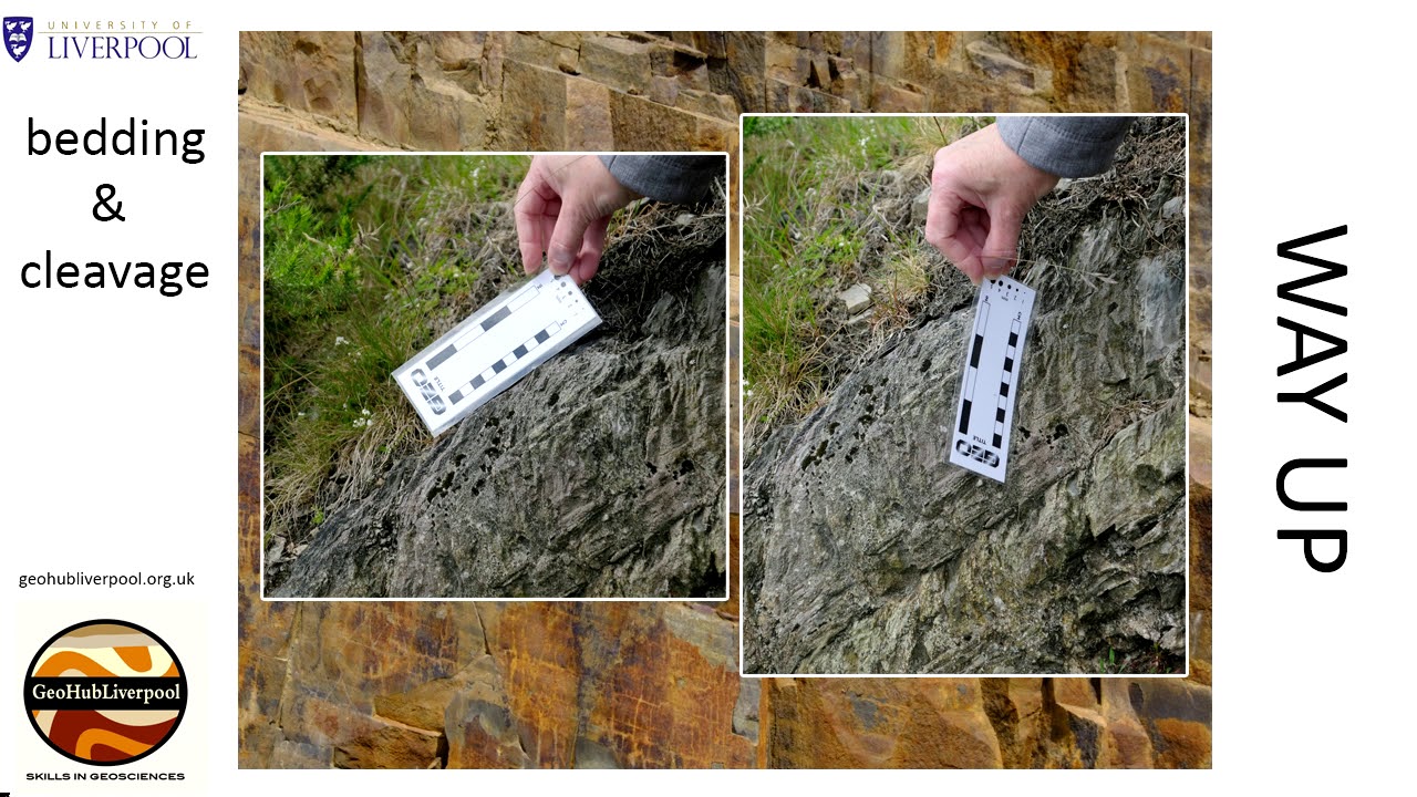 Bedding and cleavage - a way-up indicator