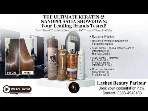 Top 4 Keratin & Nanoplastia Treatments Compared: Patch Test + Full Tutorial