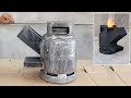 Creative ideas How to make a wood stove from an old Creative ideas How to make a wood stove from an old