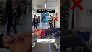 tips on how to correctly perform the decline crunch