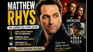 Matthew Rhys: From Wales to Hollywood Stardom | The Americans, Perry Mason & Career Journey
