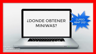  CURSO ABAP : MINI WAS  OFERTA ESPECIAL CURSO COMPLETO POR 5€ 