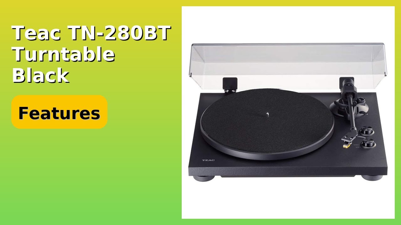 REVIEW (2026): Teac TN-280BT Turntable Black. Features. - YouTube