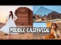 MY FIRST TIME TO THE MIDDLE EAST! TRAVEL VLOG 2022 - SAUDI & DUBAI PART 1 🇸🇦