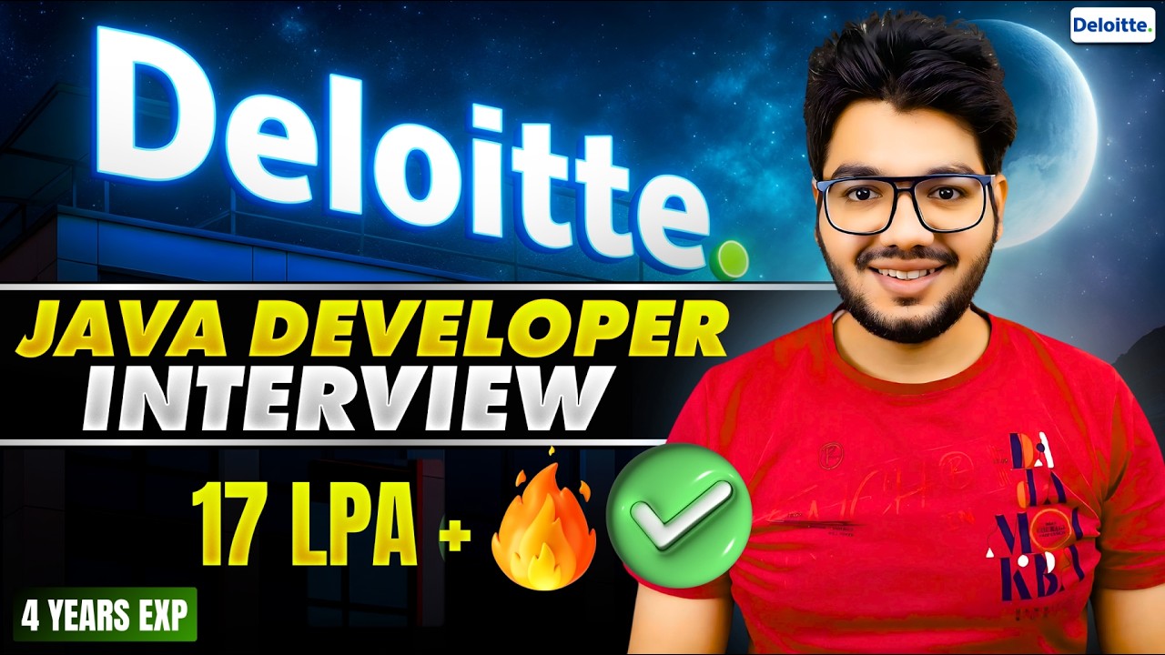 Deloitte Java Developer Interview Experience & Questions [ 3 Technical Rounds ]