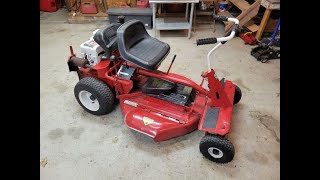 Snapper Lawn mower repair. clean carberator and checked it over.