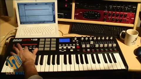 Akai MPK49 Controller Overview