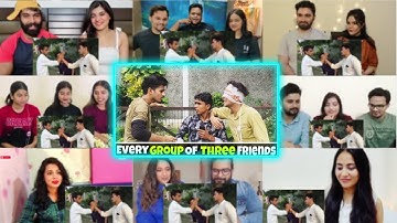 Every Group of Three Friends | Round2Hell | R2H Mix Mashup Reaction
