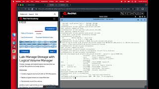 7. Section 11.7: Lab: Manage Storage with Logical Volume Manager | Abdurrauf Sakenov