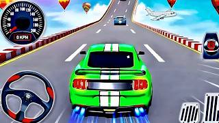 Double Flatbed Trailer Truck vs Speedbumps Train vs Cars Tractor vs Train Beamng.Drive