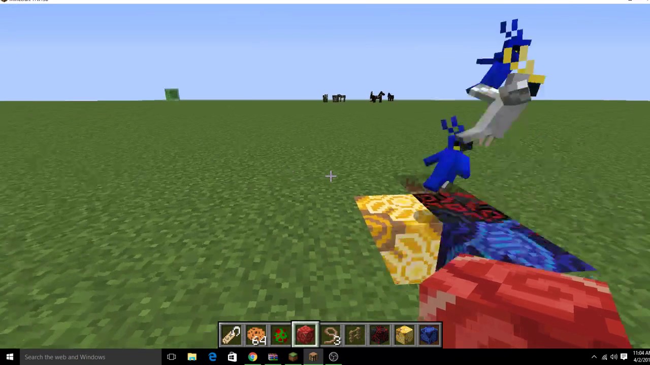 PARROTS IN MINECRAFT Minecraft Snapshot 17w13b YouTube