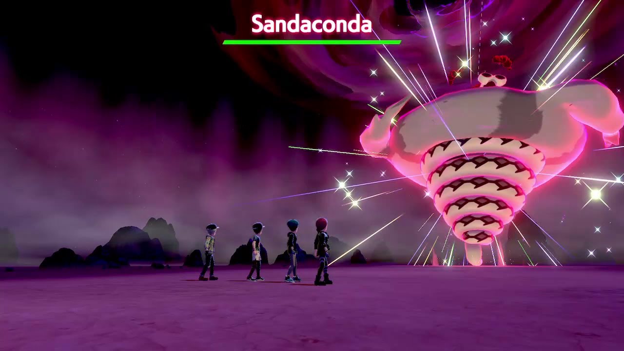 Shiny Sandaconda (Gigantamax Raid Battle)