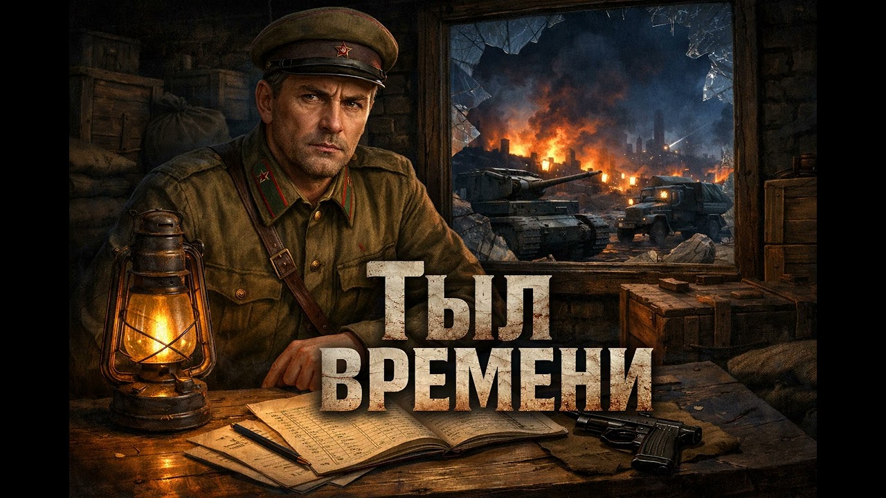 Аудиокнига полностью.Военный детектив. «Тыл времени» Книга 1 из 2