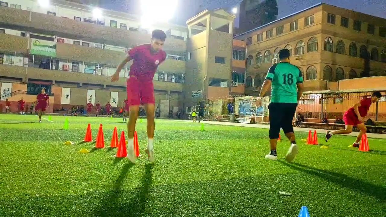 تدريب بدنى سرعه بجانب ( الرشاقه + المرونه + القوه ) speed physical training