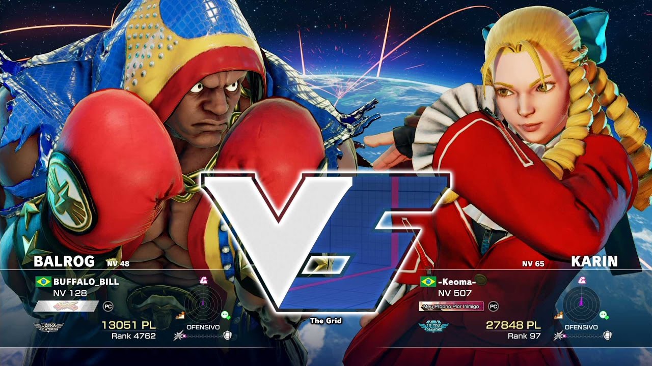 SFV - Keoma (karin) vs Buffalo_Bill (Balrog) - Ranked Match - 1080p 60 fps