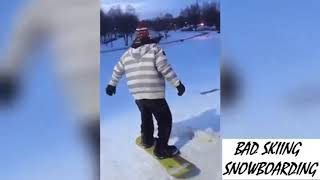 EPIC SKIING FAIL AND BAIL COMPILATION EPISODE 9 ::: BAD SKIING SNOWBOARDING