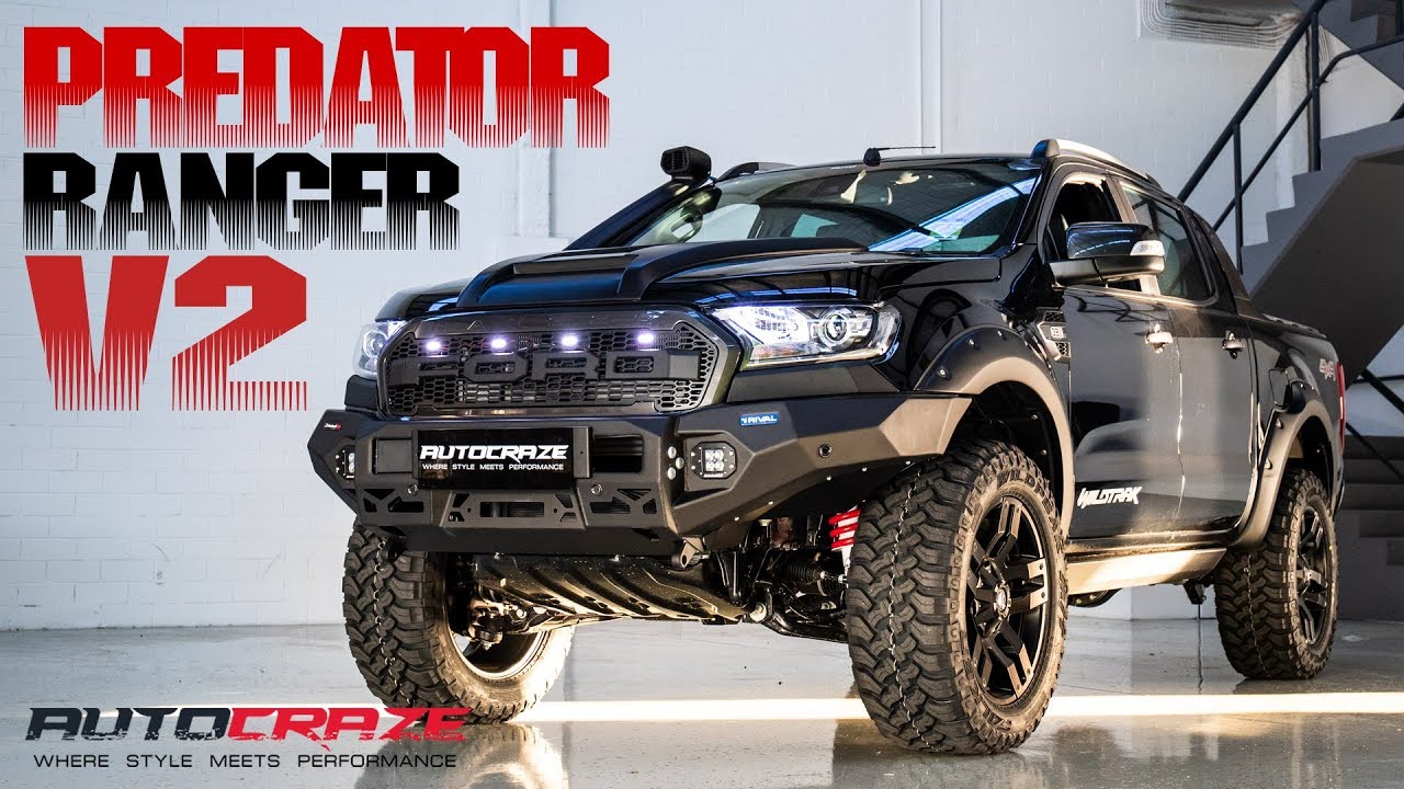 PREDATOR FORD RANGER V2 //Rival Front Bar, Falken Tyres ...