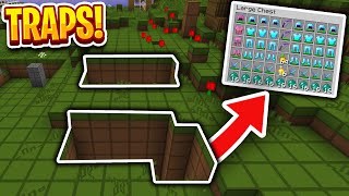 INSANE DOUBLE FALL TRAP LOOT! *RICH* - HCF WITH NO RANK (2) | Minecraft HCF