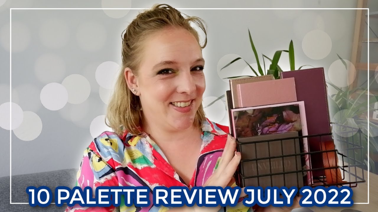 10 PALETTE REVIEW JULY 2022 // Kiko Milano, Midas Cosmetics, Blend Bunny, Adept, Unearthly Cosmetics