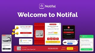 1. Welcome to Notifal – All-in-One Popup Builder &amp; Notification Tool for WordPress Websites