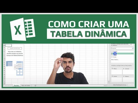 Vídeo: Como Fazer Uma Tabela Dinâmica No Excel