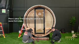 Dialed Labs Barrel Sauna Assembly Tutorial