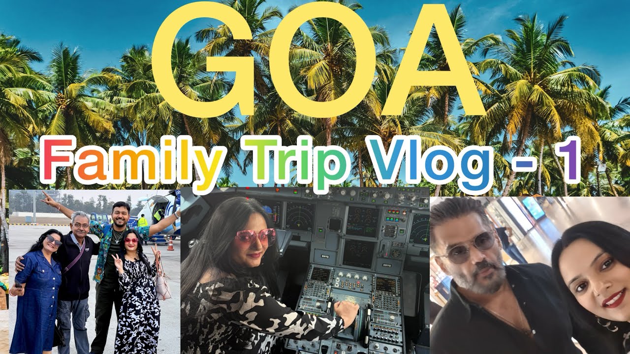 Jaipur to Goa Family trip | Airport mai ye kya hua hamare sath😱 