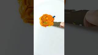 how to make pumpkin orange color from primary color #mixingcolors