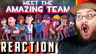 Meet The Amazing Team Full Series - Team Fortress 2 Animation Reaction