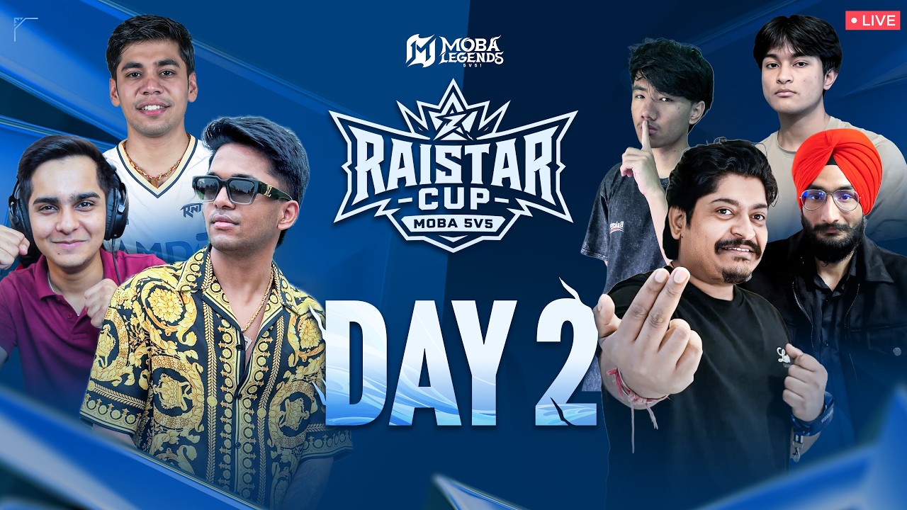 Raistar Cup Day 2 | GYANGAMING IS LIVE