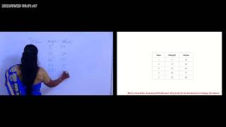Knapsack problem using Greedy method