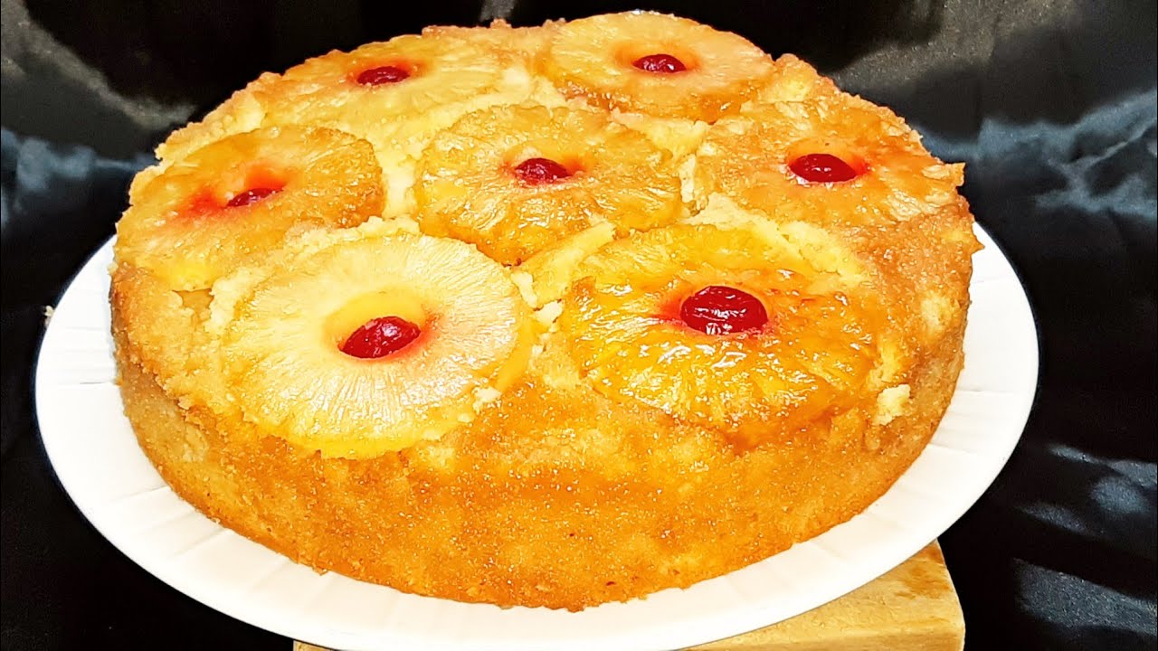 Volteado de piña postre facil y delicioso | Comiendo Rico y Facil - YouTube