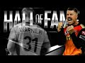 David warner  hall of fame  tribute to srh legend  sunrisers hyderabad  eleven men