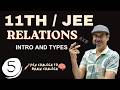 Class 11 Maths: Relations & Functions (Intro + Types) | Easy Explanation 🔥
