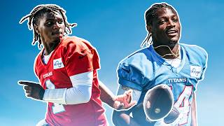Famous OTA Highlights: Cam Ward, Carnell Tate & More | Tennessee Titans Profile