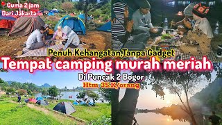 CUMA 35 RIBUAN LIBURAN TANPA GADGET CAMPING MURAH DI RAWA GEDE PENUH KEHANGATAN campingrawagede