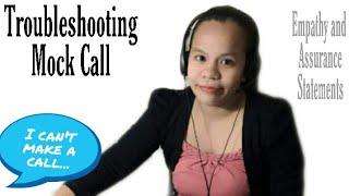Mock Call #2: (Telco Account) Troubleshooting| Can