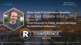 Mitchell O'Hara-Wild - From Forecast to Fable, Design Decisions for Statistical Software