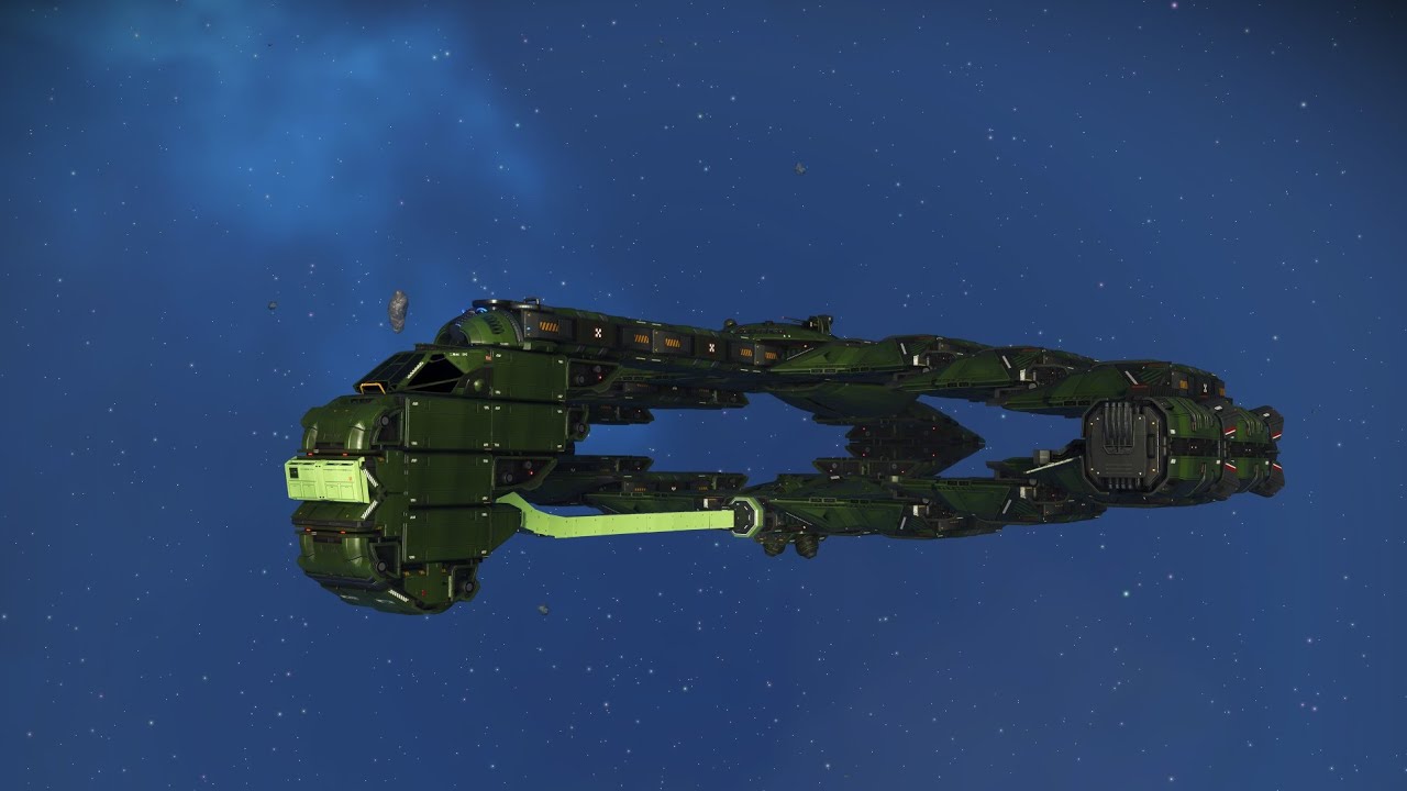 No Man's Sky Corvette: Romulan Warbird