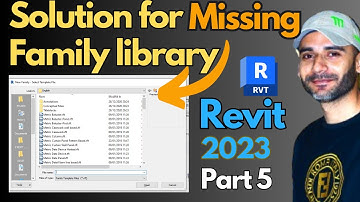 Family library Missing in Revit for all Version? Solution | Revit 2023 Full Course | Part 5