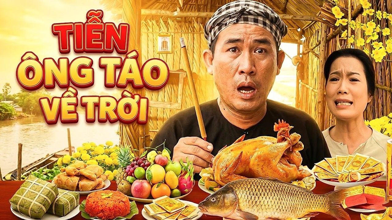 PHIM HÀI NHẬT CƯỜNG | TIỄN ÔNG TÁO VỀ TRỜI | Phim Hài Tết Việt Nam 2026 | Phim Tết Miền Tây Hay 2026