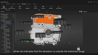 Shining 3D Inpsect Software - Dimension Measure Overview