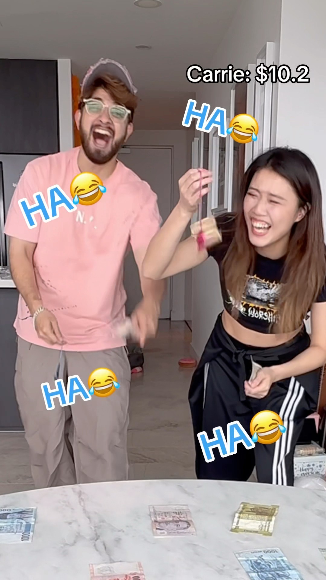 Who won more money?!?#shorts #couple #relationship
