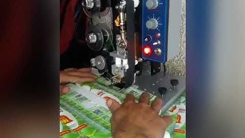 Hp-241B semi auto ribbon coding-printing machines-coding machines