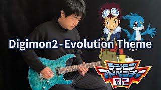 【Digimon Adventure2】Break Up!  - Vichede (Electric Guitar Version)