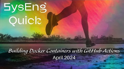 Building Docker Containers with GitHub Actions